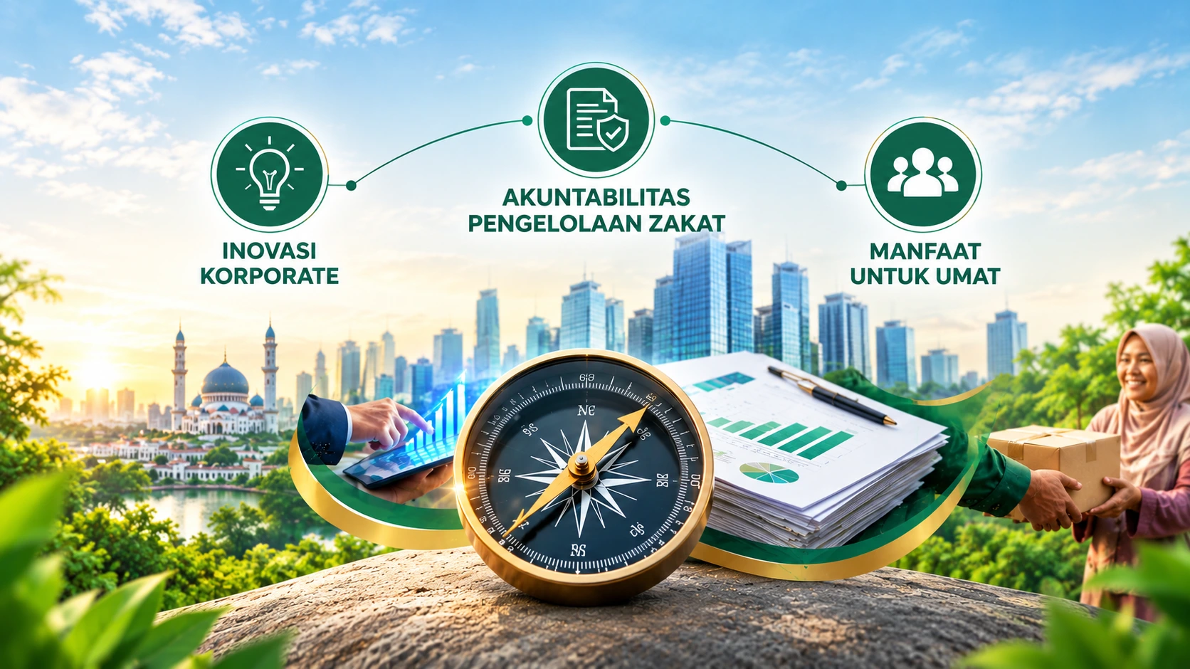Navigasi Strategis Lembaga Amil Zakat Menyelaraskan Inovasi Korporat dan Akuntabilitas Pengelolaan ZIS