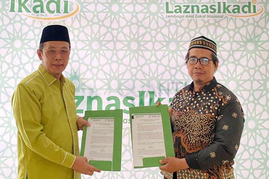 MoU Laznas Ikadi & MI Al Buruj Gusbin Jakarta Timur